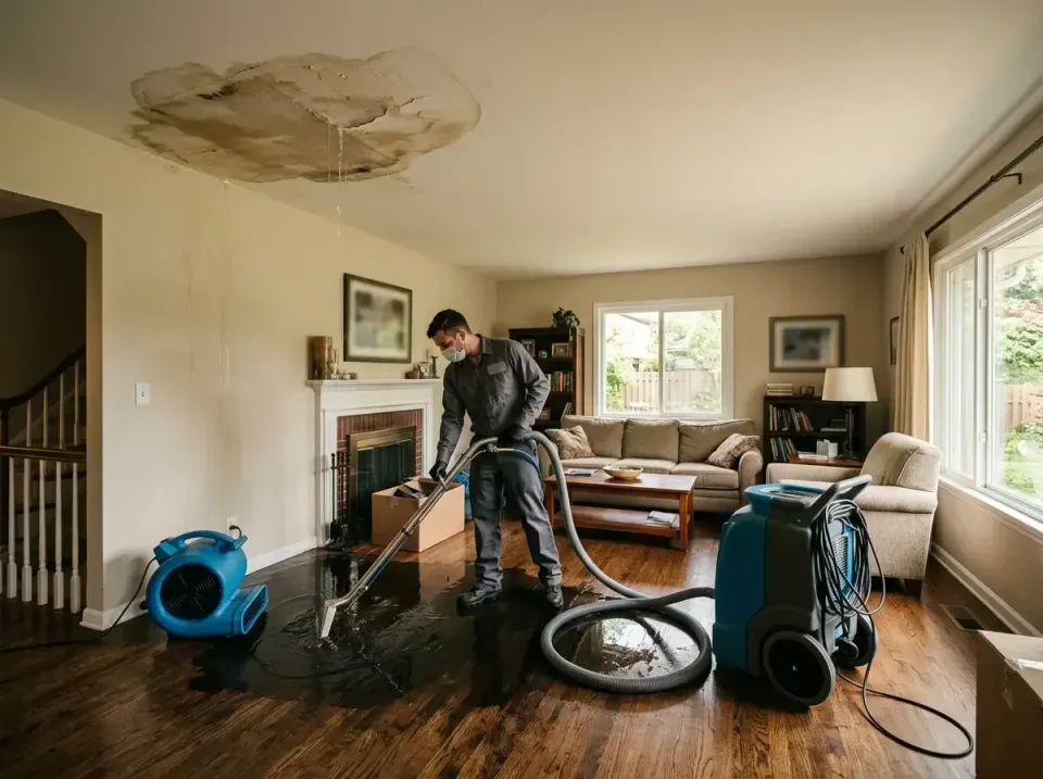 attic-pipe-burst-ceiling-drip-008 — frequently asked questions, Water Damage Restoration & Carpet Care in Meadville, PA